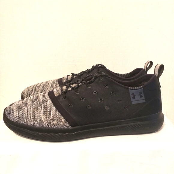 Under Armour Charged 24-7 (1288348-002) Wmns Sz 10 Gray Black Running Sneakers - Picture 3 of 13
